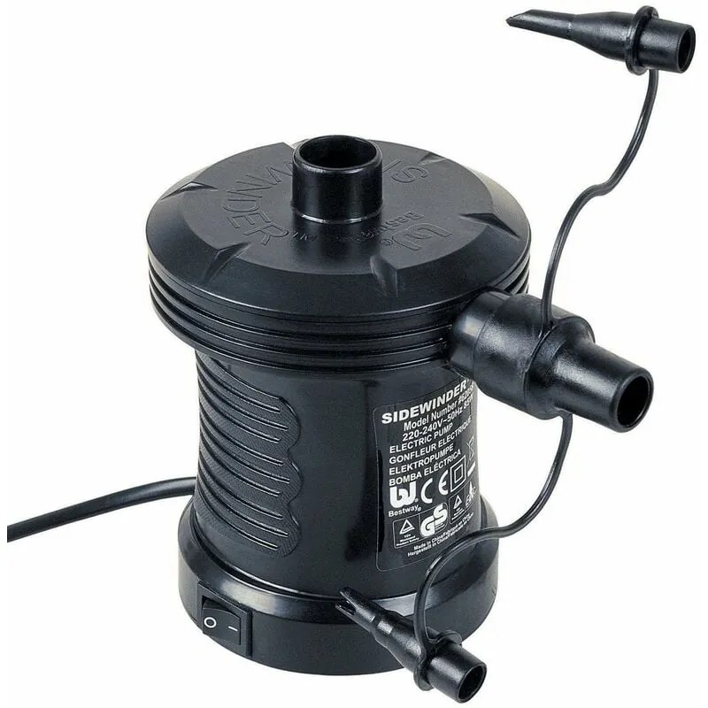 Bestway - Gonfiatore Sgonfiatore Elettrico 220V per Piscine Materassi Gonfiabili