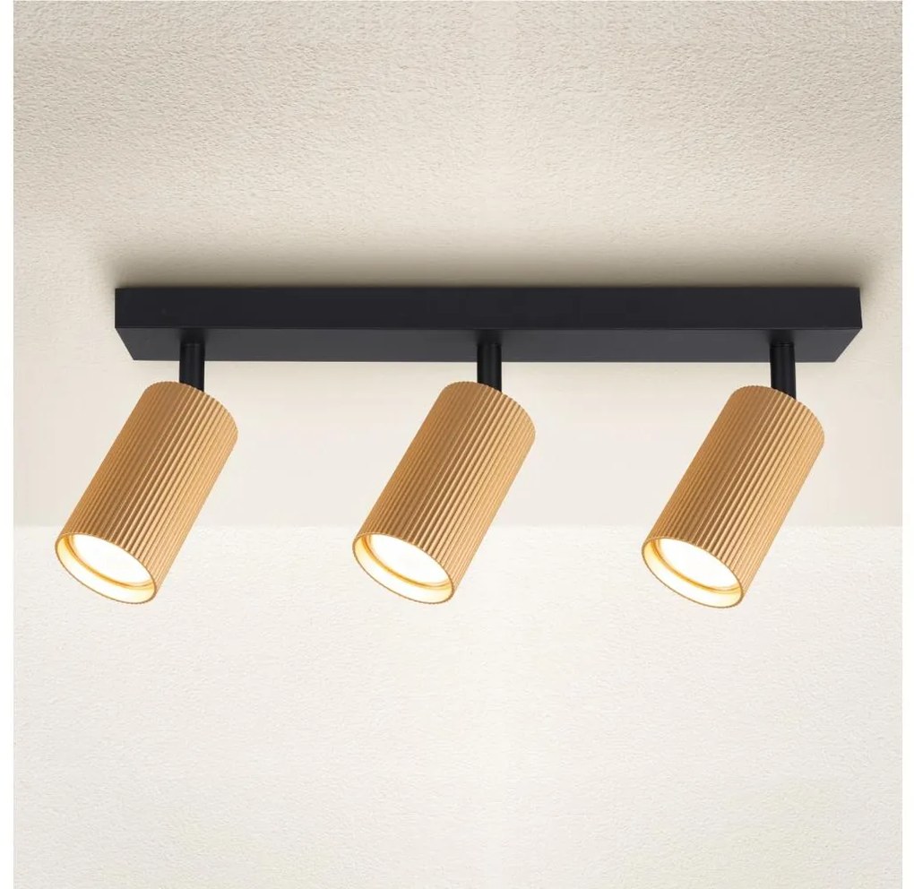 Brilagi - Faretto SELE MODERN 3xGU10/30W/230V oro