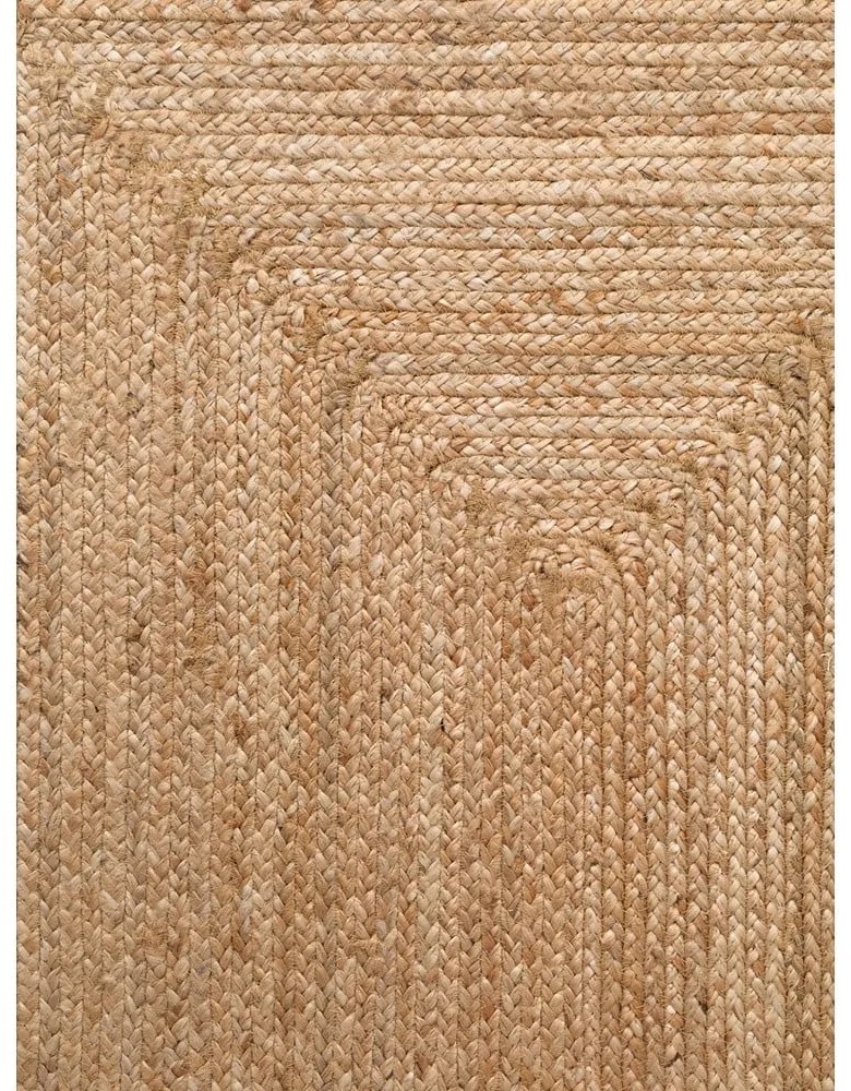 Passatoia di colore naturale in iuta reversibile e tessuta a mano 80x200 cm Sharmila Natural Brown – Hanse Home