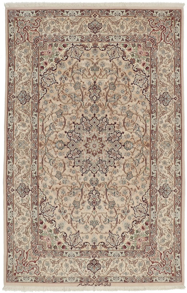 Isfahan Tappeto persiano 170x110 (Iran) Annodato A Mano