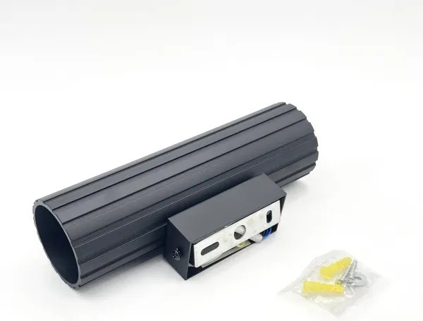 Brilagi - Lampada da parete CRISPINA 2xGU10/10W/230V 20 cm nera