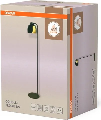 Osram - Lampada da terra DECOR COROLLE 1xE27/15W/230V verde