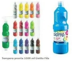 FLACONE 1000ML TEMPERA BLU OLTREM