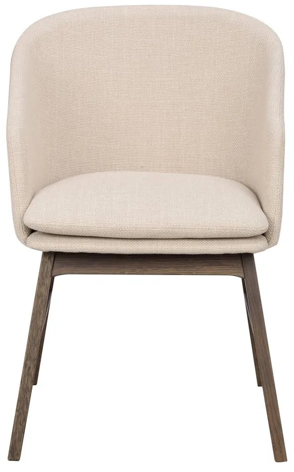 Set di sedie da pranzo beige in imbottito 2 pz Windham – Rowico