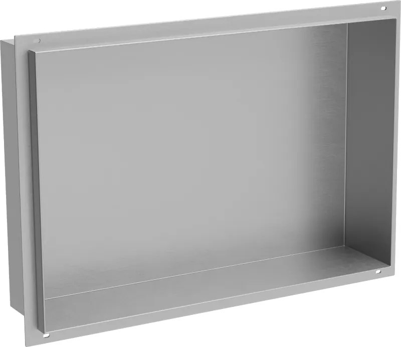 Mexen X-Wall-NR mensola ad incasso senza cornice 45 x 30 cm, inox - 1911453010