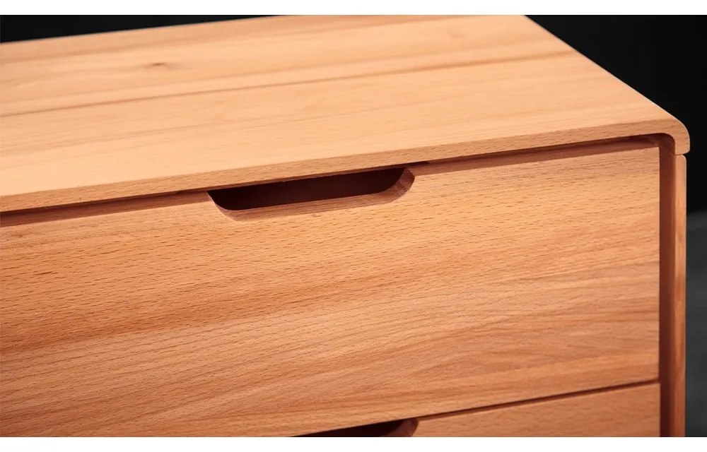 Cassettiera bassa in rovere 90x63 cm Greg - The Beds