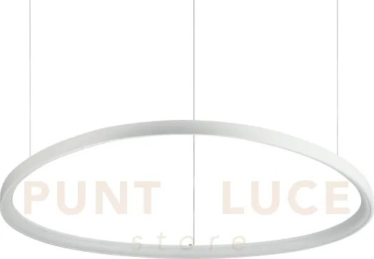 Gemini sospensione led 78 w on-off 9100 lm 4000 k bianco 99,5cm