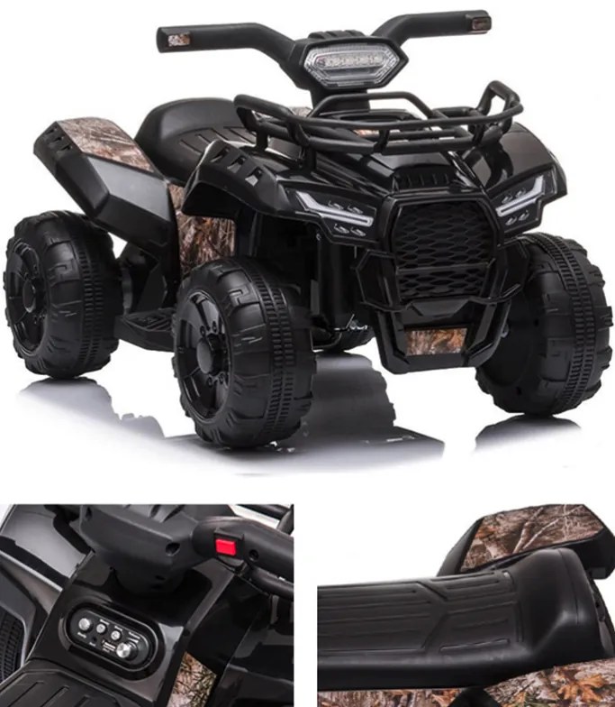 Quad a batteria per bambini nero