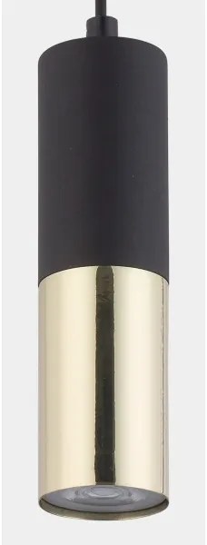 Lampadario su filo ELIT 1xGU10/10W/230V nero