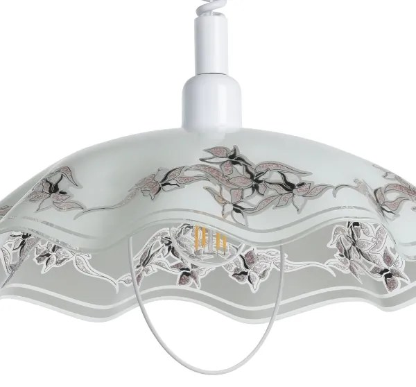 EGLO 3041 - Lampada a sospensione VETRO 1xE27/60W