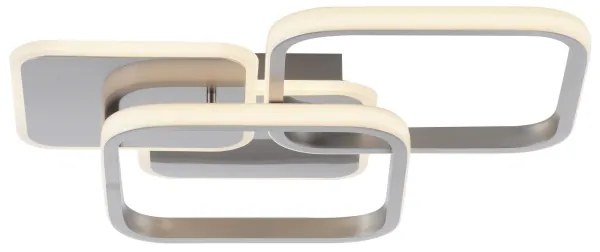 Leuchten Direkt 14117-55 - Plafoniera LED LED/36W/230V cromo opaco