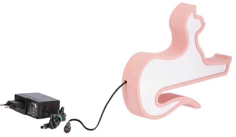 Lampada per bambini rosa Cat - Candellux Lighting