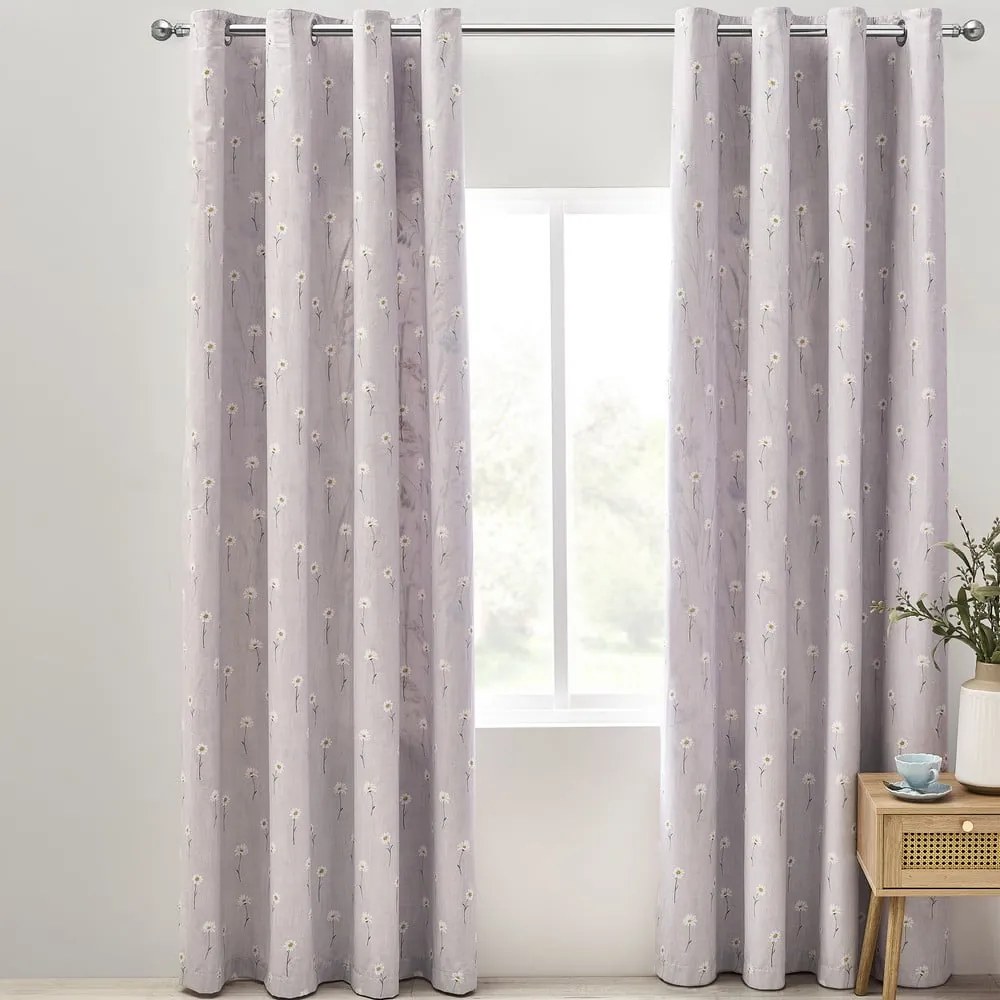 Tende in set lavanda/beige 2 pz 168x229 cm Grasmere – Catherine Lansfield