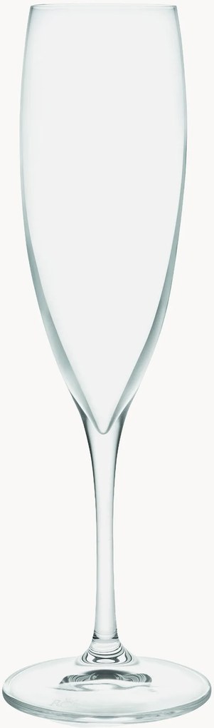 Set di 6 flute da champagne in cristallo Invino