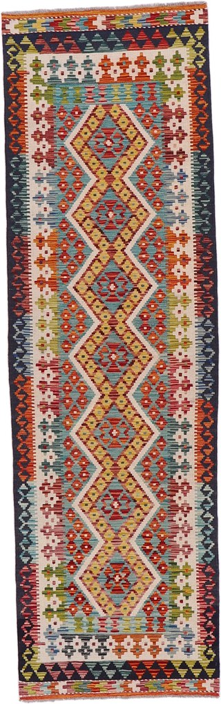 Kilim Tappeto orientale 90x280 (Pakistan) Annodato A Mano