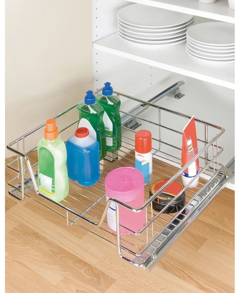 Ripiano estraibile in acciaio inox Slide, 51 x 40 cm - Maximex