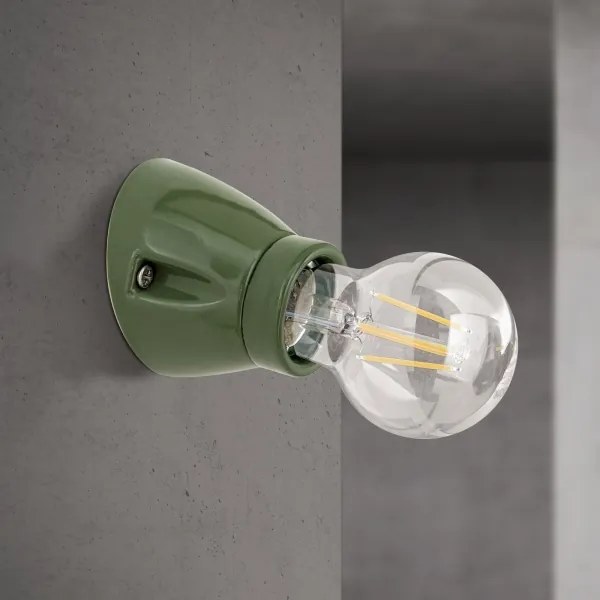Orion - Lampada da parete FROST 1xE27/60W/230V verde