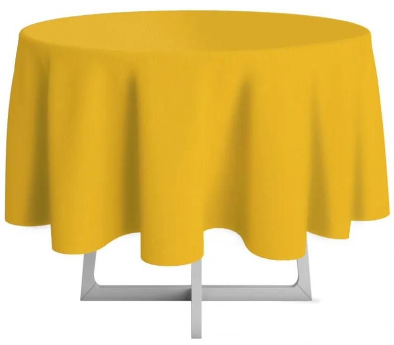 Tovaglia rotonda Classic Ø 140 cm giallo