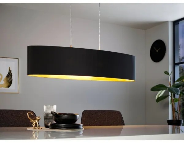 Eglo 31616 - Lampadario a sospensione con filo MASERLO 2xE27/60W/230V