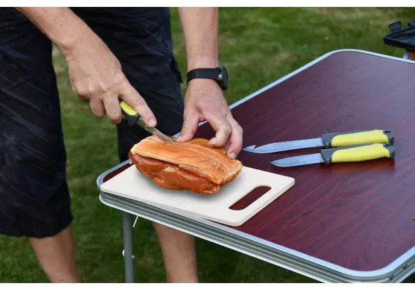 Utensili per grigliare in acciaio inossidabile con custodia 6 pz