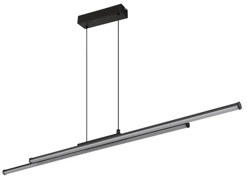 Globo 67342-24H - Lampadario LED a sospensione con filo KIRINA LED/24W/230V 3000K nero