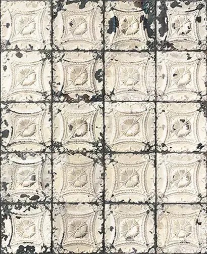 NLXL Carta da parati Brooklyn Tins 01 - TIN-01
