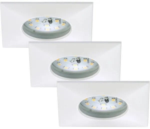 Briloner 7205-036 - SET 3x Lampada LED da incasso ATTACH LED/5W/230V IP44 bianco