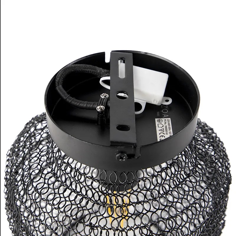 Plafoniera orientale nera - Nidum Bene