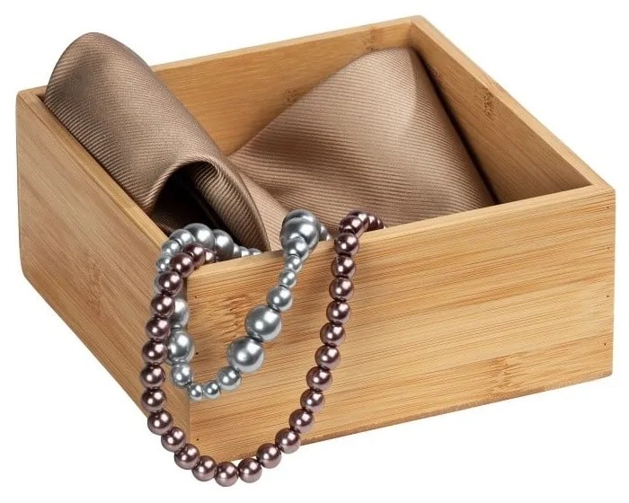 Contenitore in bambù, larghezza 15 cm Terra - Wenko