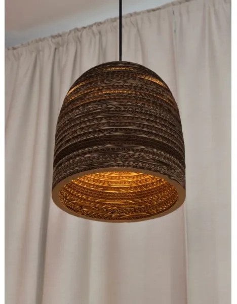 Ledvance - Lampadario a sospensione con filo DECOR CARDBOARD 1xE27/15W/230V diametro 25 cm