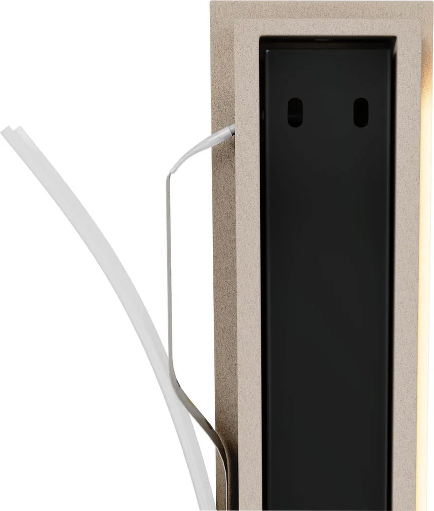 Applique da parete in cemento 40cm per Strisce LED Bidirezionale
