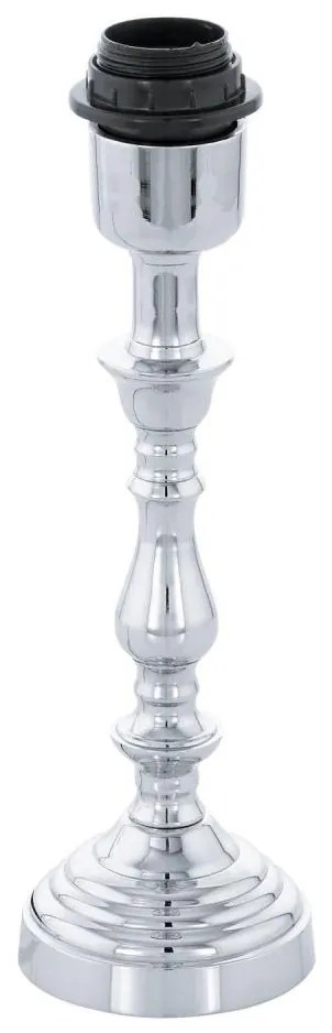 Eglo 78312 - Lampada da tavolo BEDWORTH 1xE27/60W/230V cromo lucido