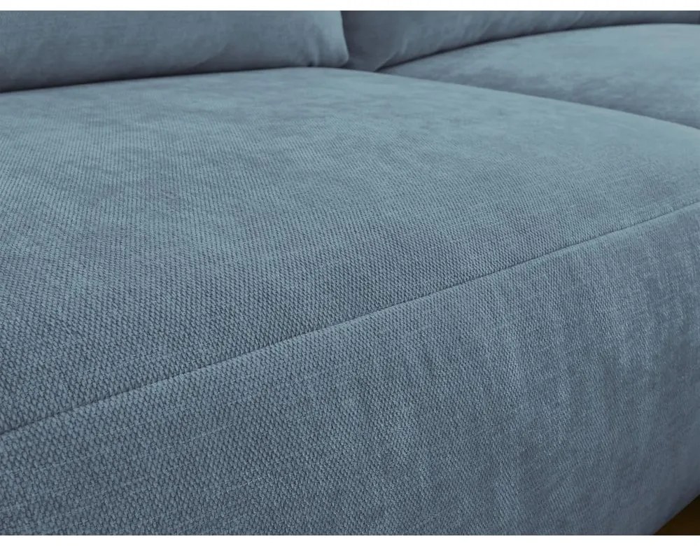 Divano angolare blu Aden – Bobochic Paris