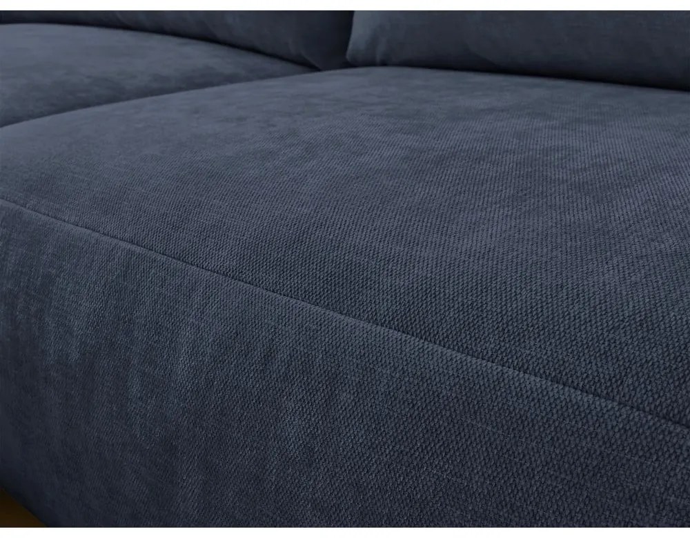 Divano angolare in blu scuro Aden – Bobochic Paris