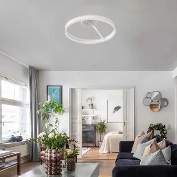 Lampadario a plafone LED dimmerabile LED/86W/230V 3000-6500K bianco + telecomando