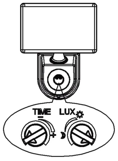 Top Light Marbella C PIR - Riflettore LED con sensore MARBELLA LED/15W/230V IP65