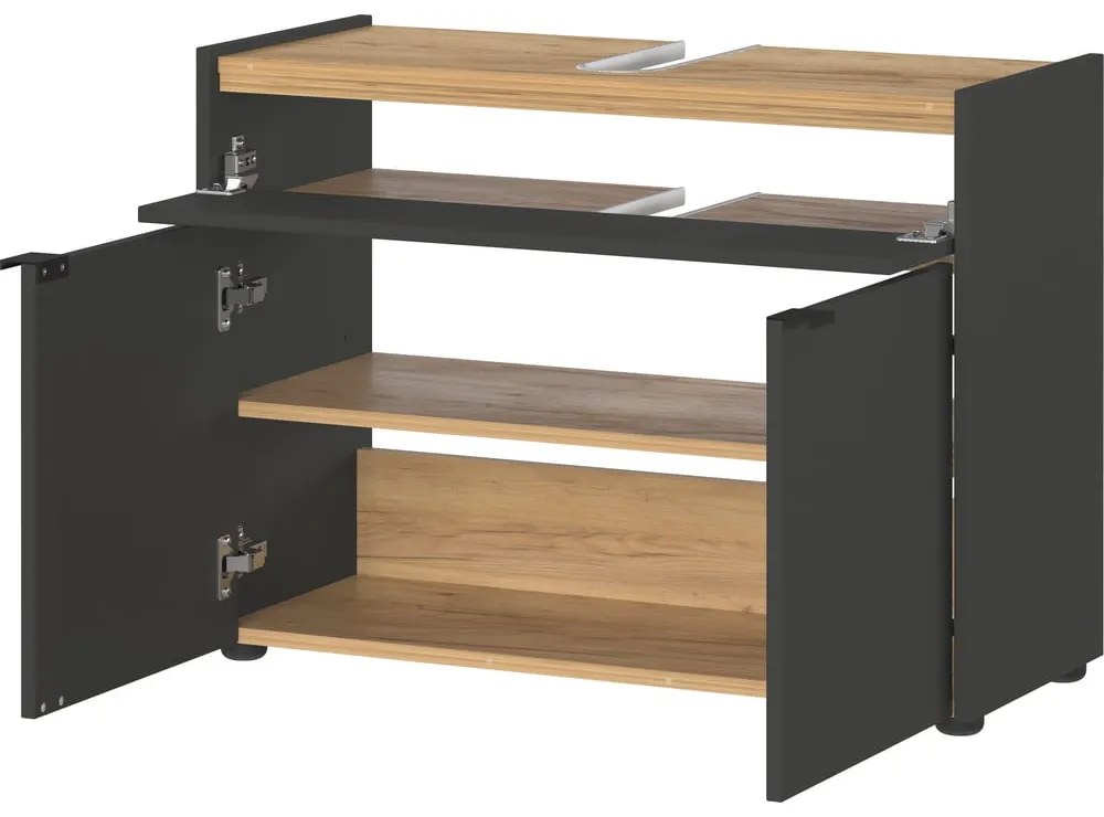 Set da bagno antracite Forano - Germania