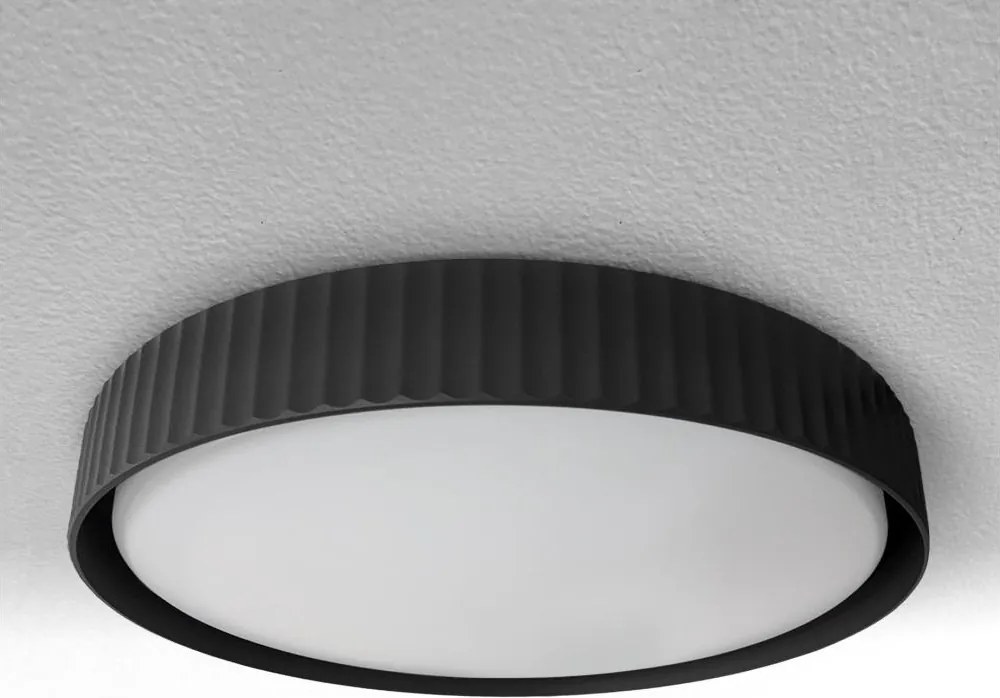 Brilagi - Plafoniera LED LUCIA LED/24W/230V Ø 31 cm nera
