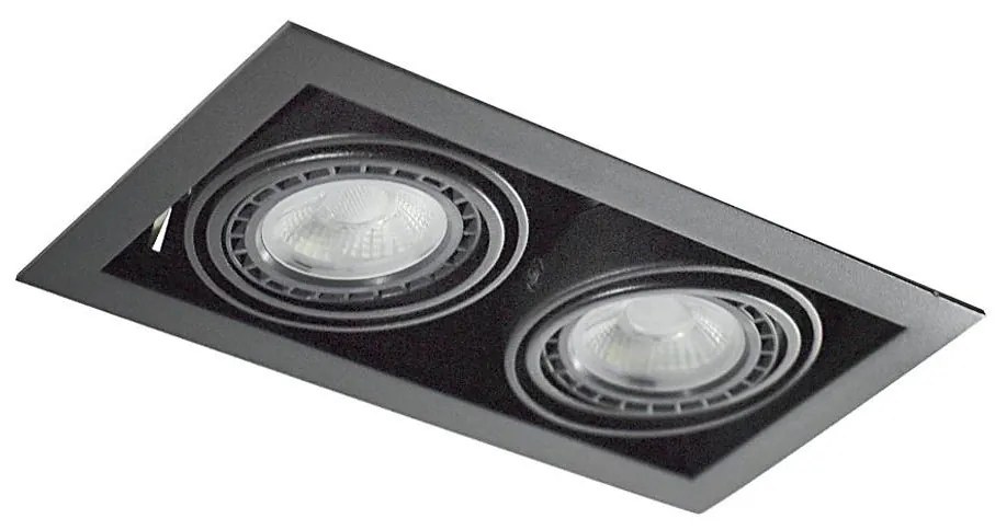 Azzardo AZ2875 - Lampada da incasso NOVA 2xGU10-ES111/50W/230V