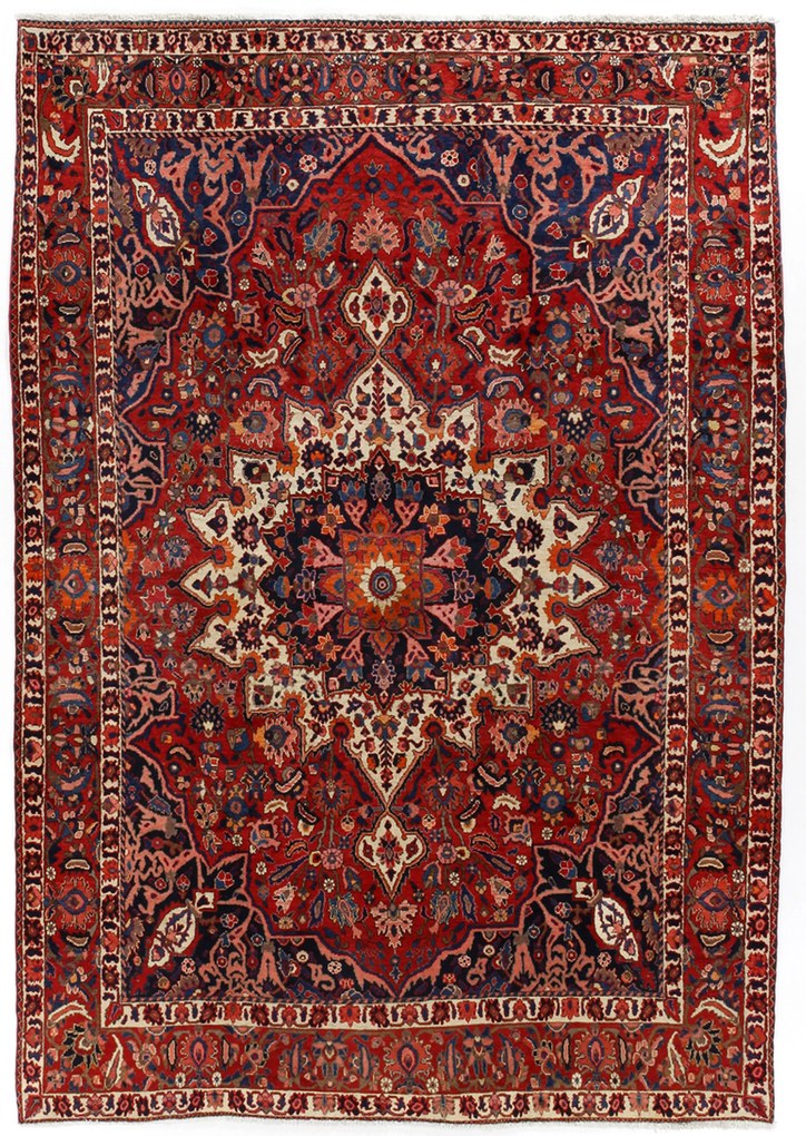 Bakhtiar Tappeto 300 x 210 (Iran) Annodato A Mano