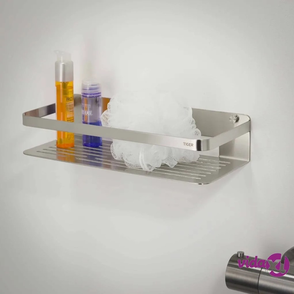 Tiger Mensola da Bagno Caddy Argentata Grande 1400230946