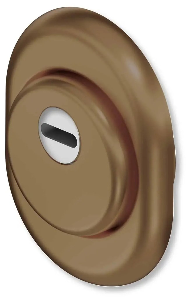 Defender Monolito Rock H.25MM con cornice H.11MM, Bronzo