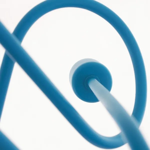 Lampadario a incasso per bambini con LED OXFORD 3xE27/15W/230V Blu