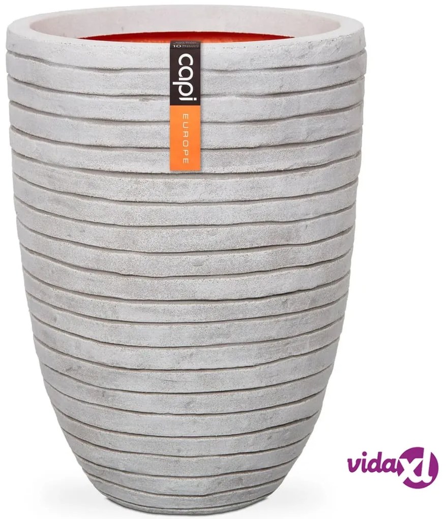 Capi Vaso Nature Row Elegante Basso 36x47 cm Avorio KRWI782
