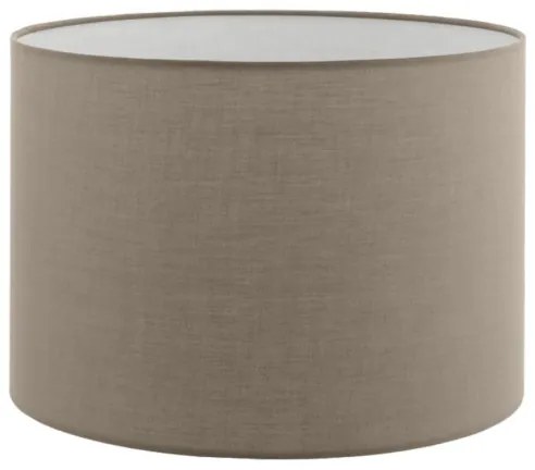 Lampada da terra LED TUNJA 1xE27/20W/230V Ø 30 cm nero/taupe