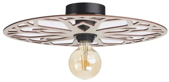 Lampadario a plafone FALCO 1xE27/60W/230V diametro 40 cm beige