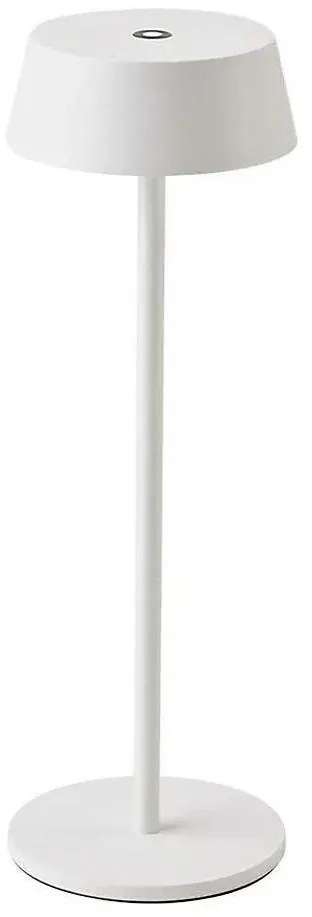 Lampada da tavolo LED da esterno dimmerabile touch LED/2W/5V IP54 bianca