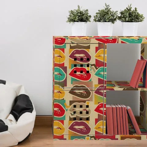 Pellicola adesiva Pop Lips