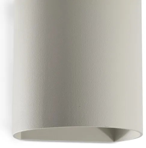 FARO 40524 - Applique SOLE 1xGU10/8W/230V grigio arrotondato