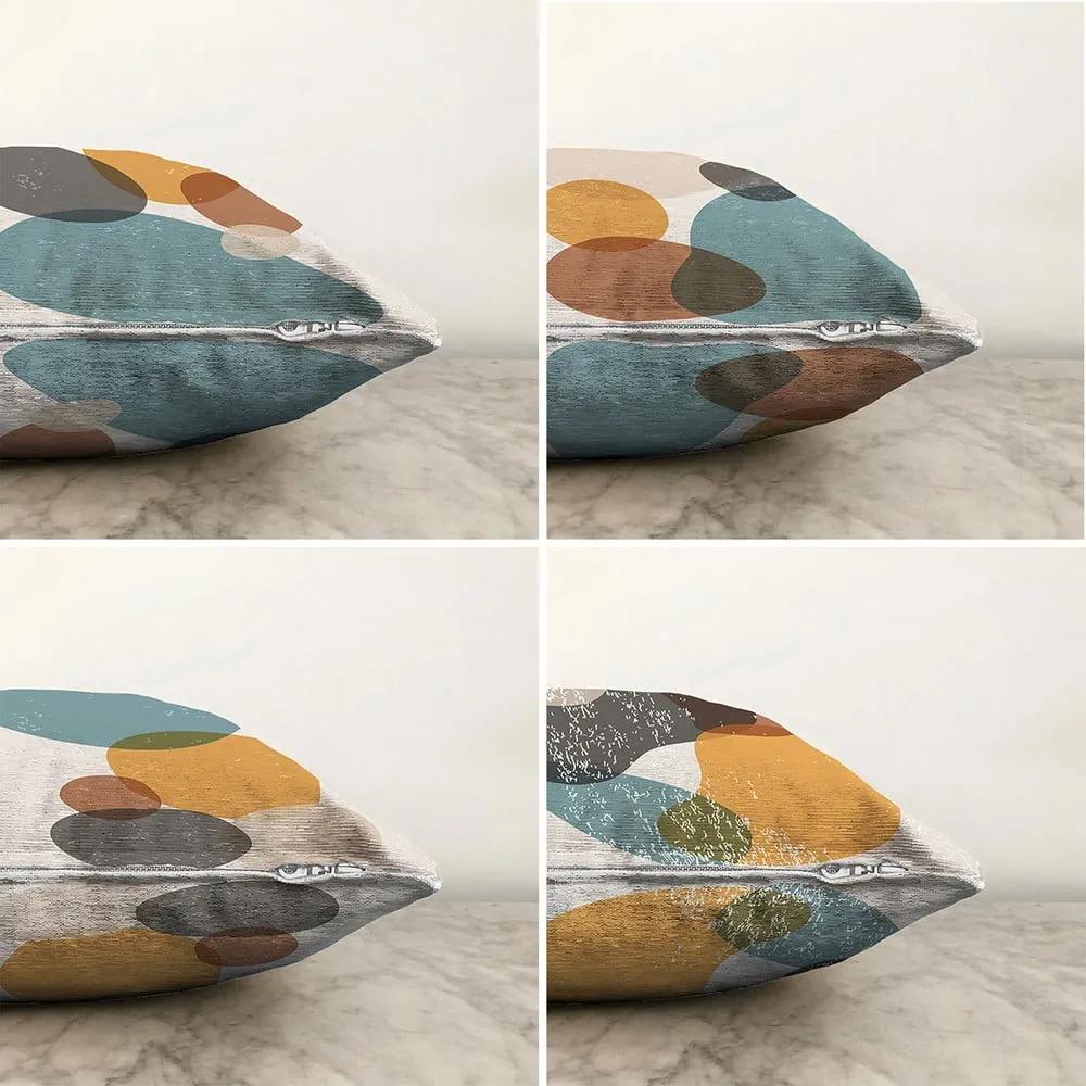 Set di 4 federe Stones, 55 x 55 cm - Minimalist Cushion Covers